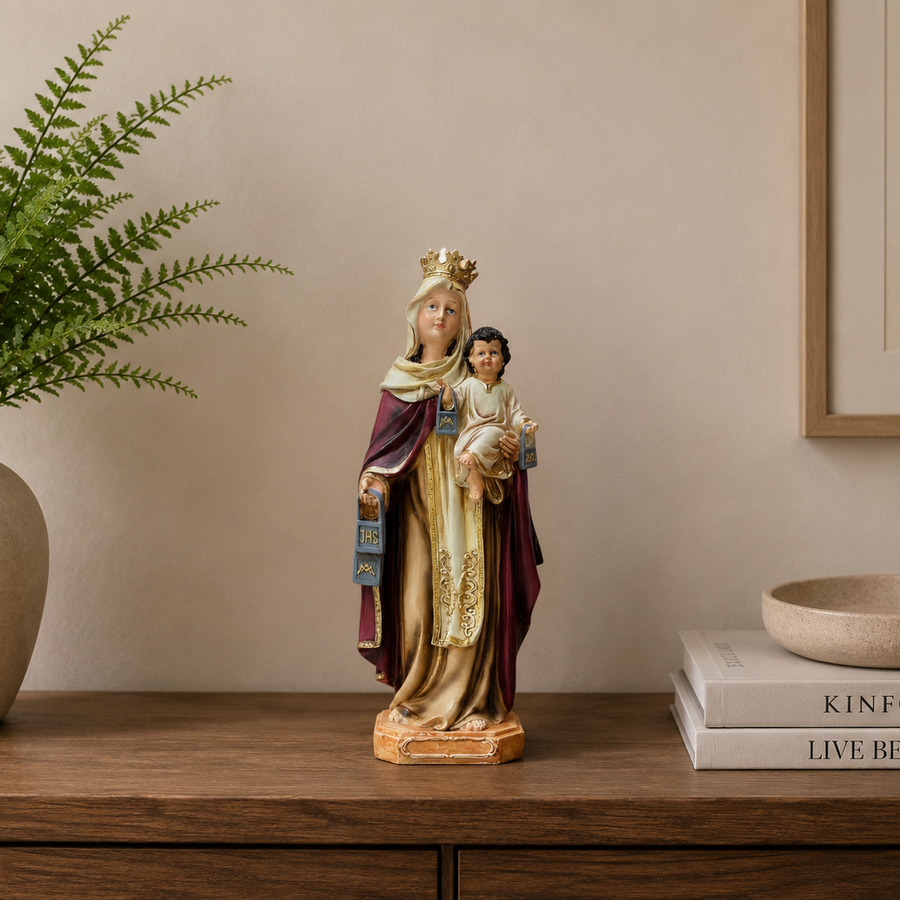 Adorno Virgen del Carmen CASONA DECO