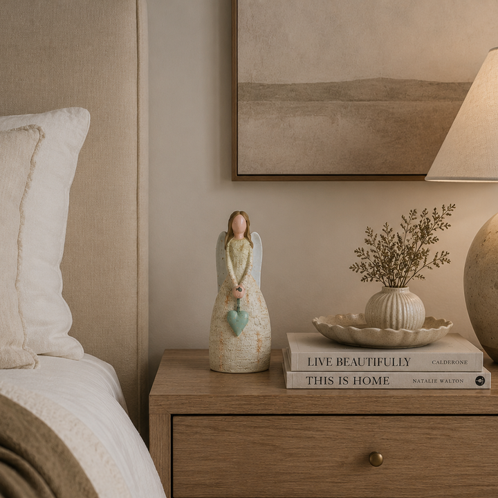 Ángel Decorativo con Corazón CASONA DECO