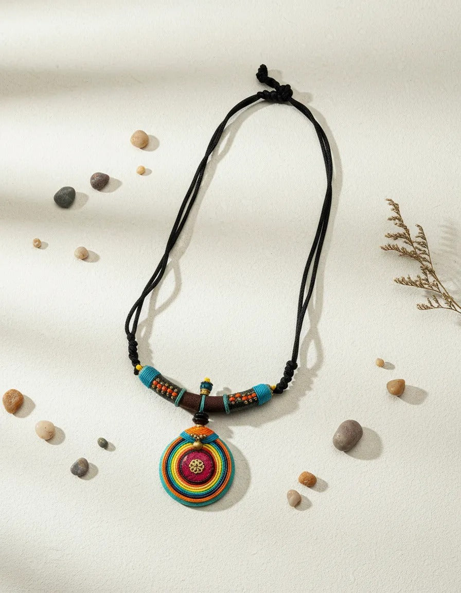 Collar Kala color turquesa