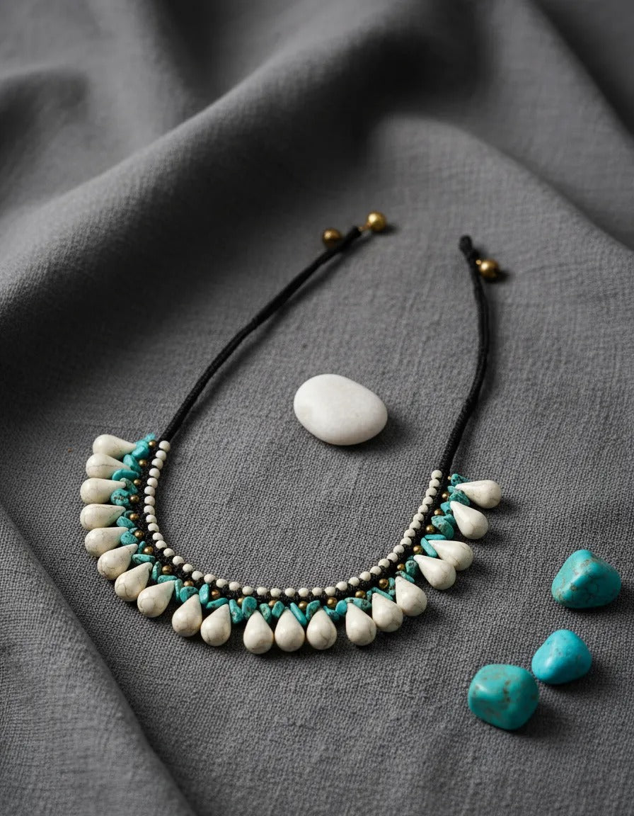 Collar Lovina blanco