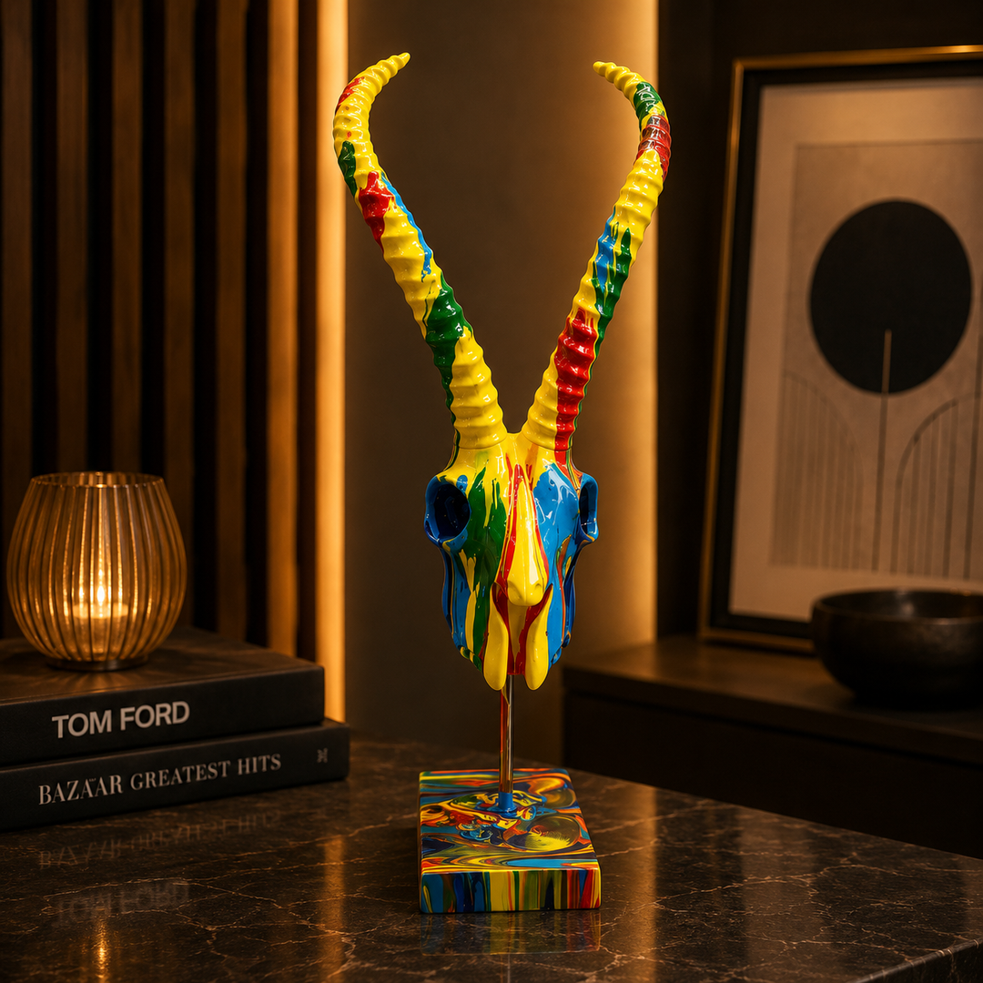 Craneo Antilope Multicolor