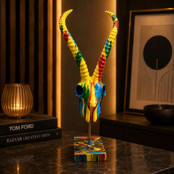 Craneo Antilope Multicolor