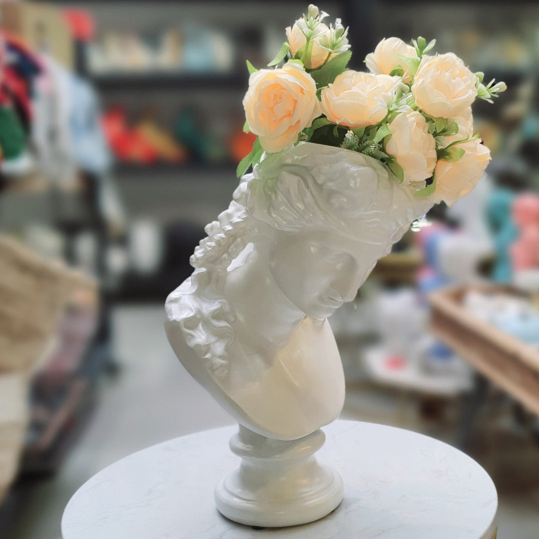 Florero Hércules color Blanco