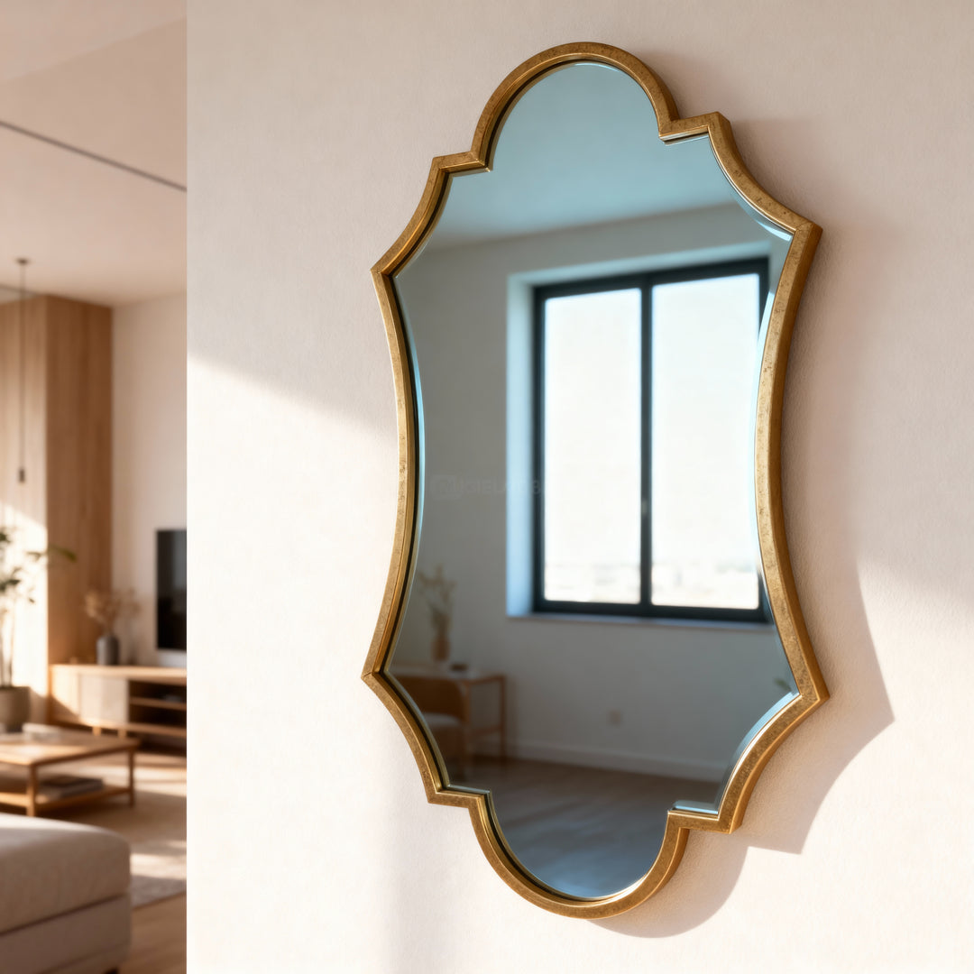 Espejo decorativo de pared diseño vintage