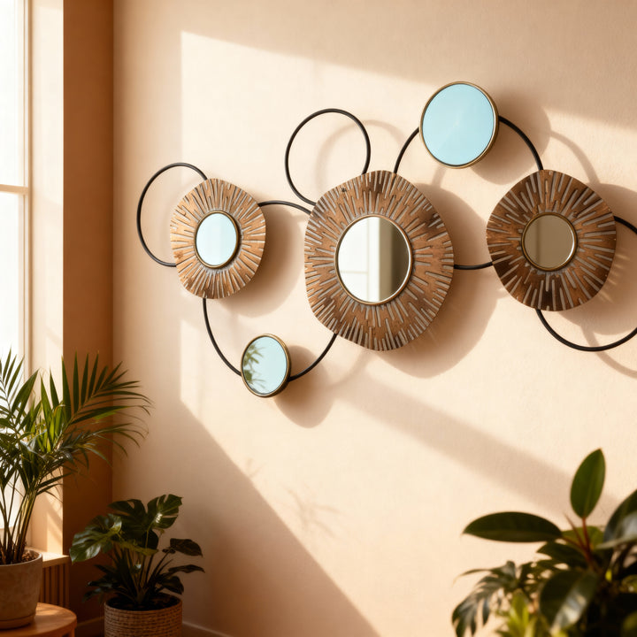 Espejo moderno color negro