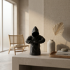 Estatua Capucha 9000-38C Negro