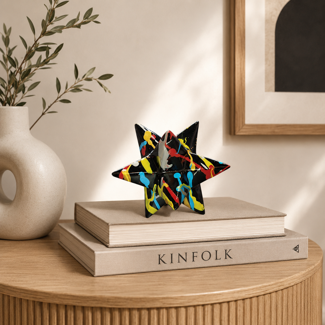 Estrella Negra Multicolor S