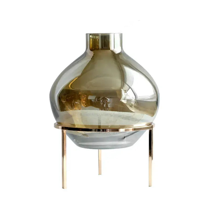 Florero poción ambar