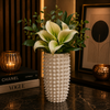 Florero Puntas blanco