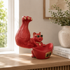 Gato Musculoso Rojo