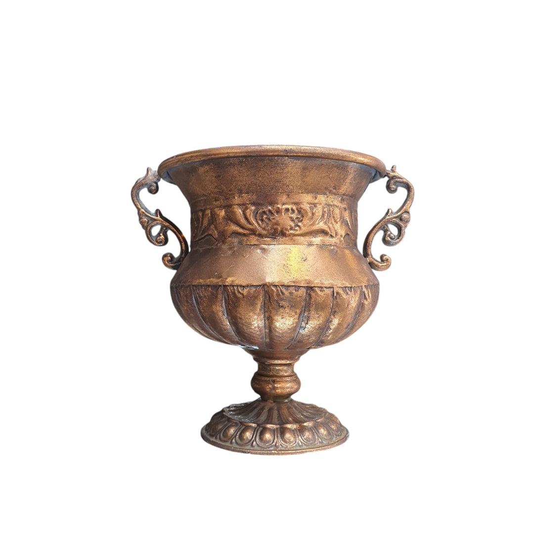Copa con diseños color Dorado