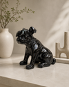 Perro Bulldog con Lentes Negro