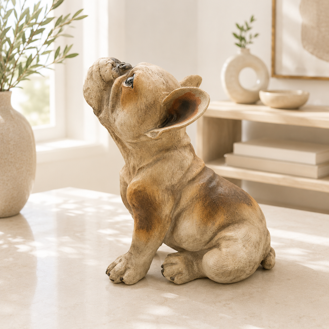 Perro Bulldog Frances Sentado