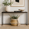 Canasto decorativo con flecos