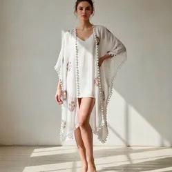 Kimono Serena color blanco
