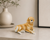 Perro Golden Acostado