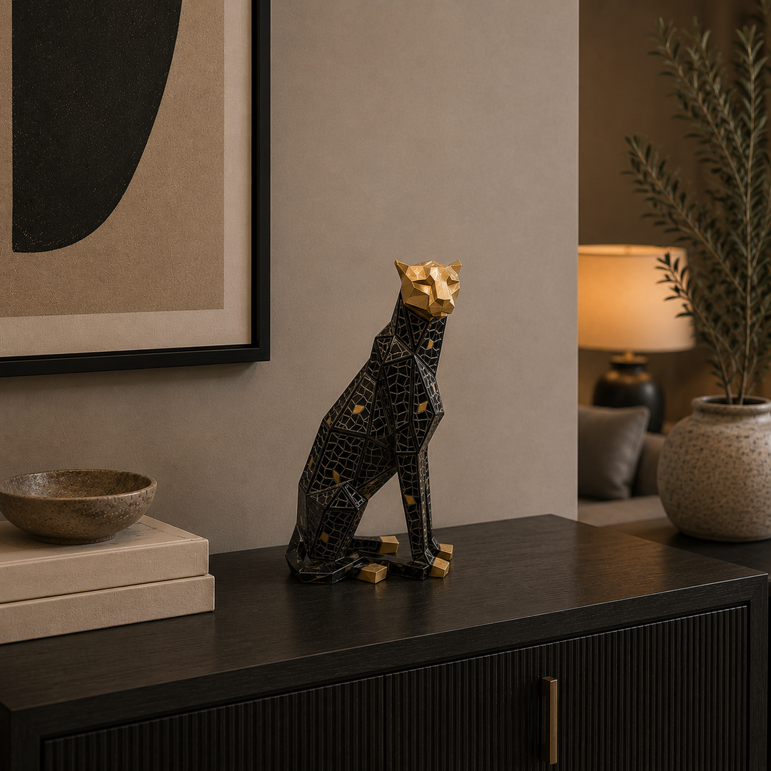 Leopardo Negro Dorado M