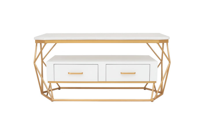 Mesa de centro con dos cajones OUTLET