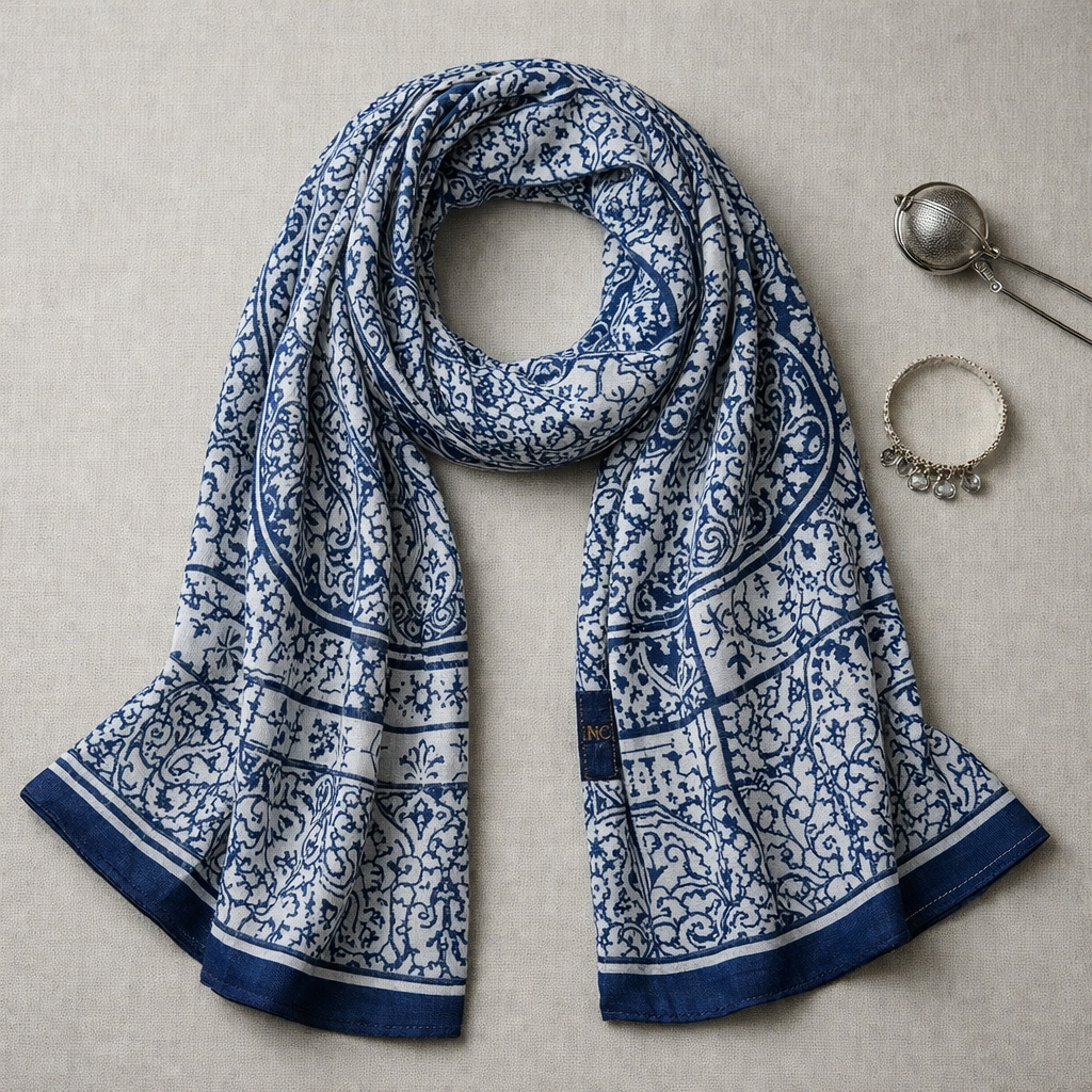 Pañuelo Azul Sereno