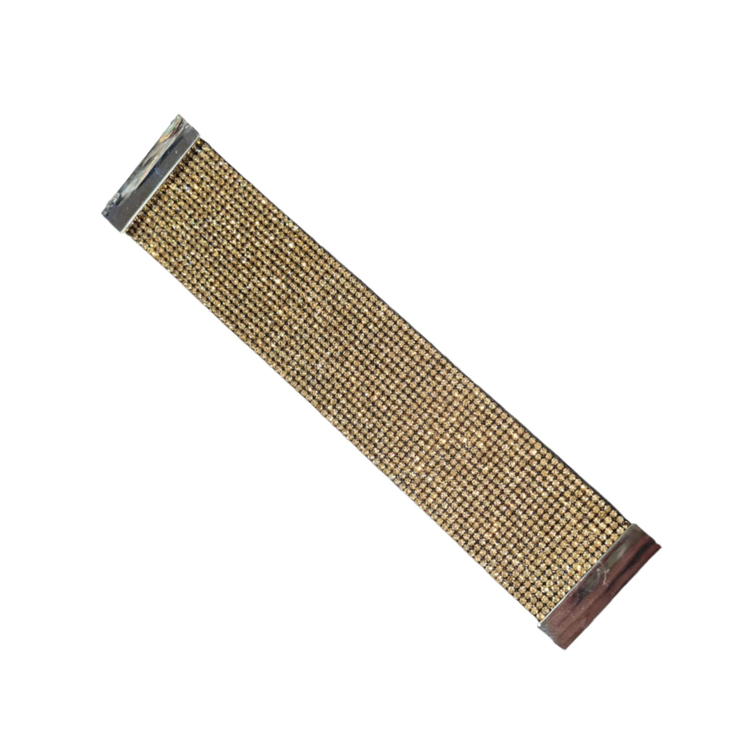 Pulsera Brillos dorada