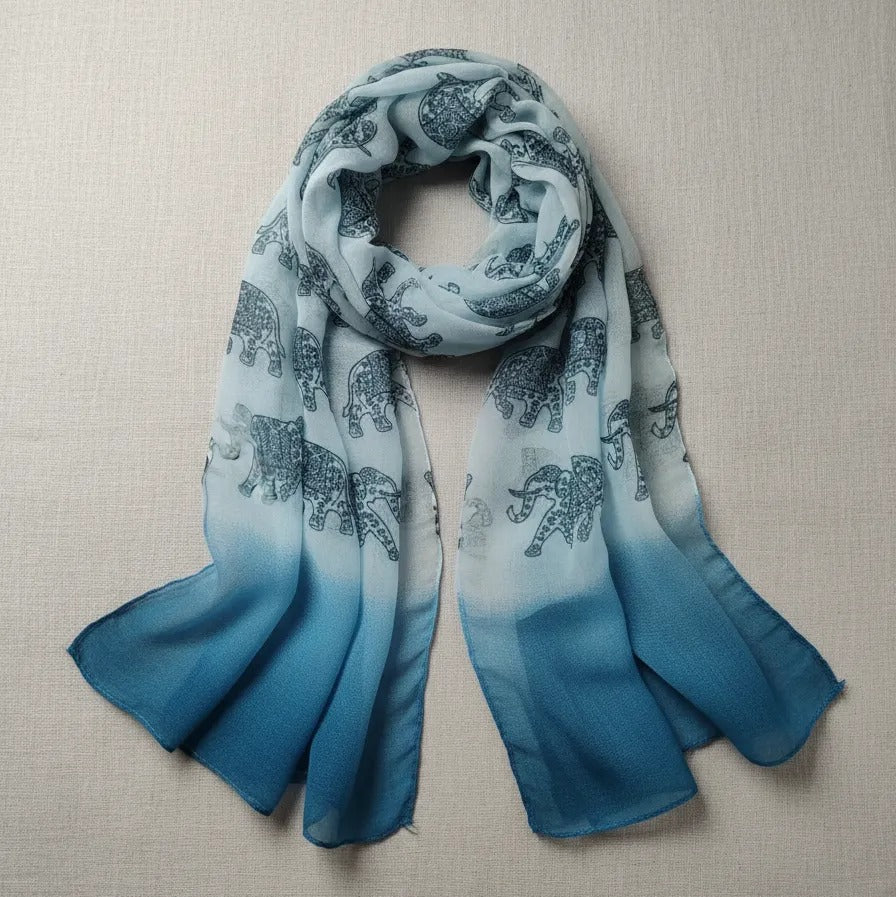 Pañuelo Indra Celeste