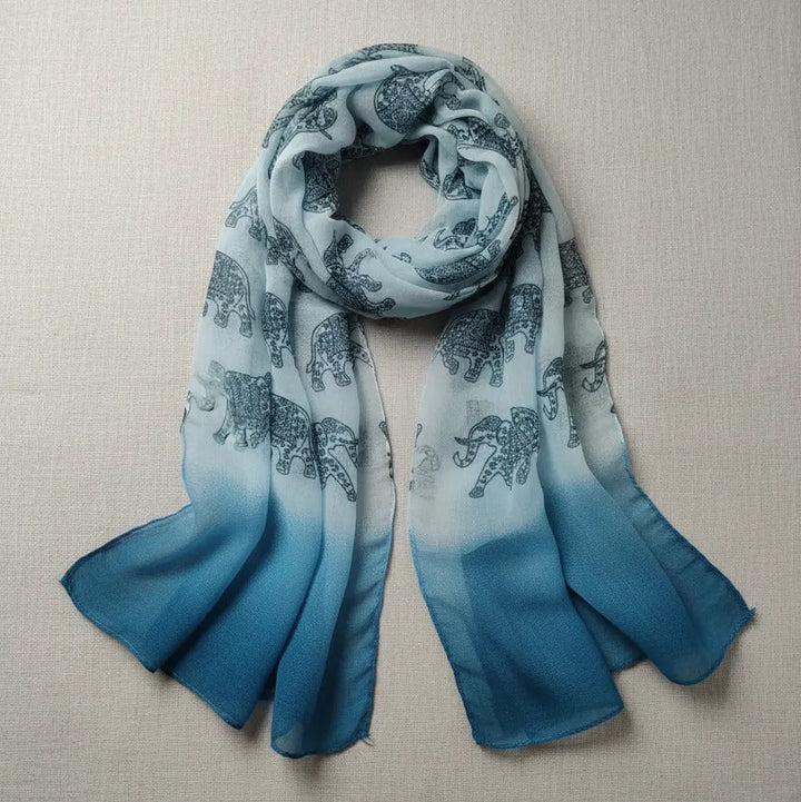 Pañuelo Indra Celeste