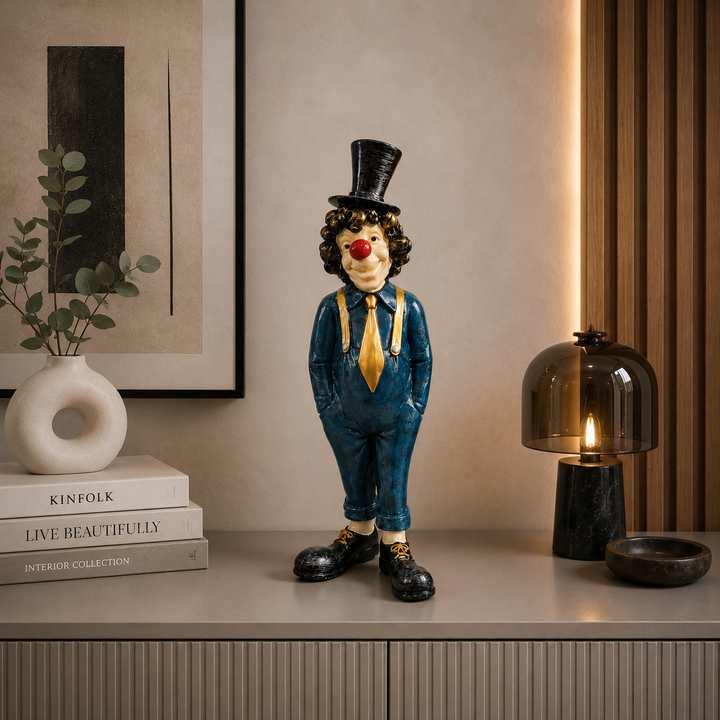Payaso con sombrero de copa