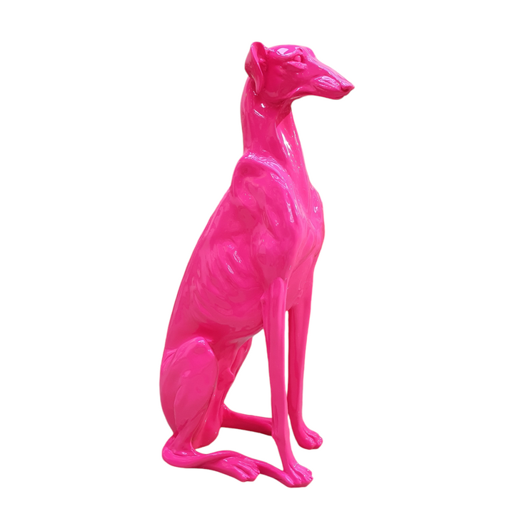 Perro Galgo color Rosado