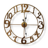 Reloj metalico color dorado