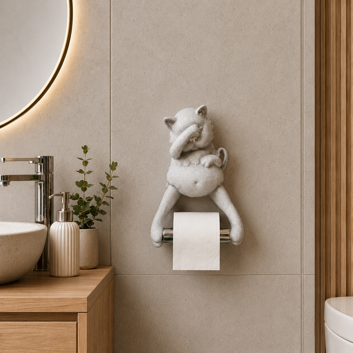 Porta Papel Gato 2055