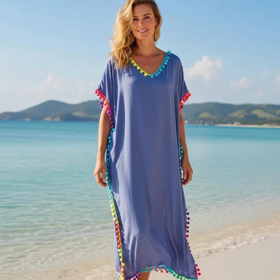 Salida de Baño Isabella color azul