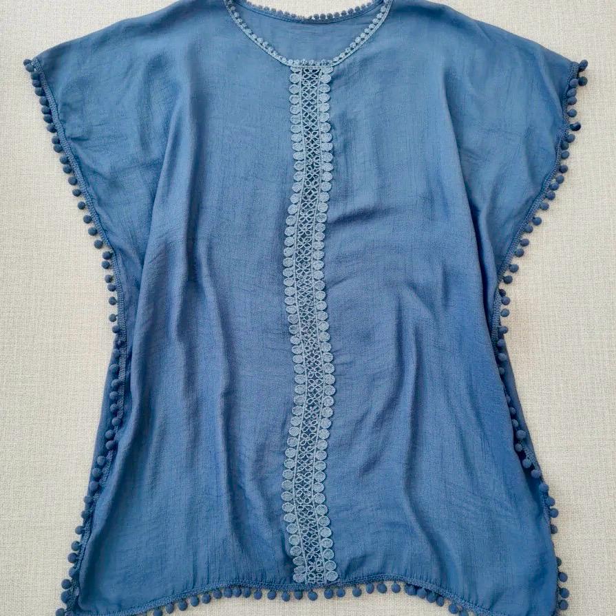 Salida de baño Sahara color azul