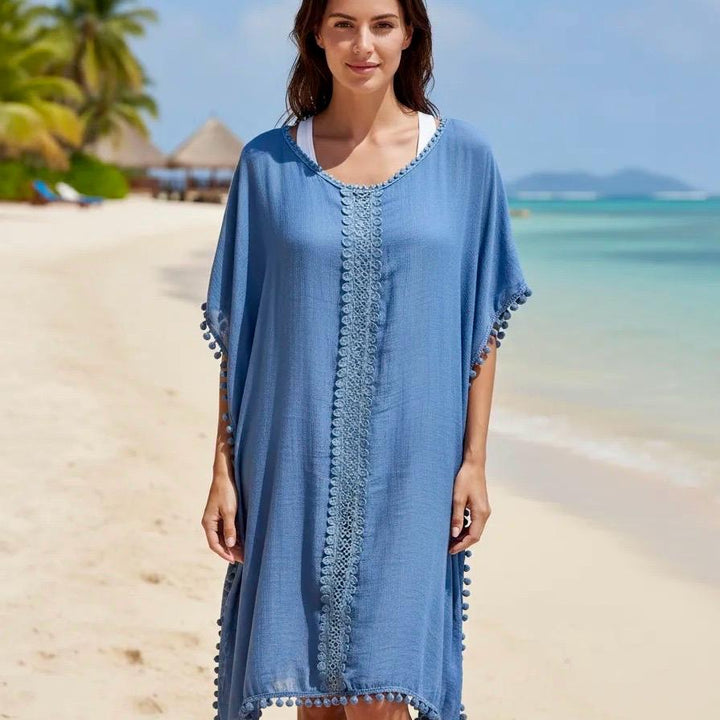 Salida de baño Sahara color azul