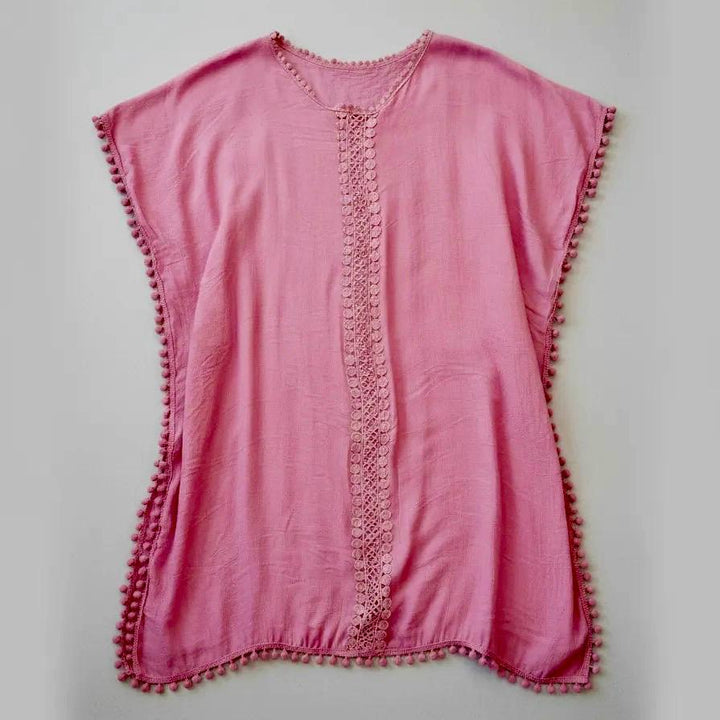 Salida de baño Sahara color rosado