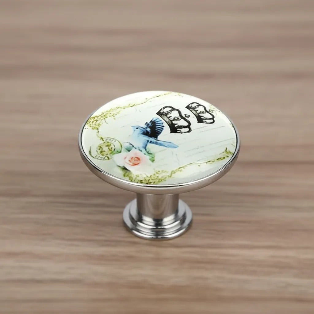 Tirador Puerta  Pajarito Corona