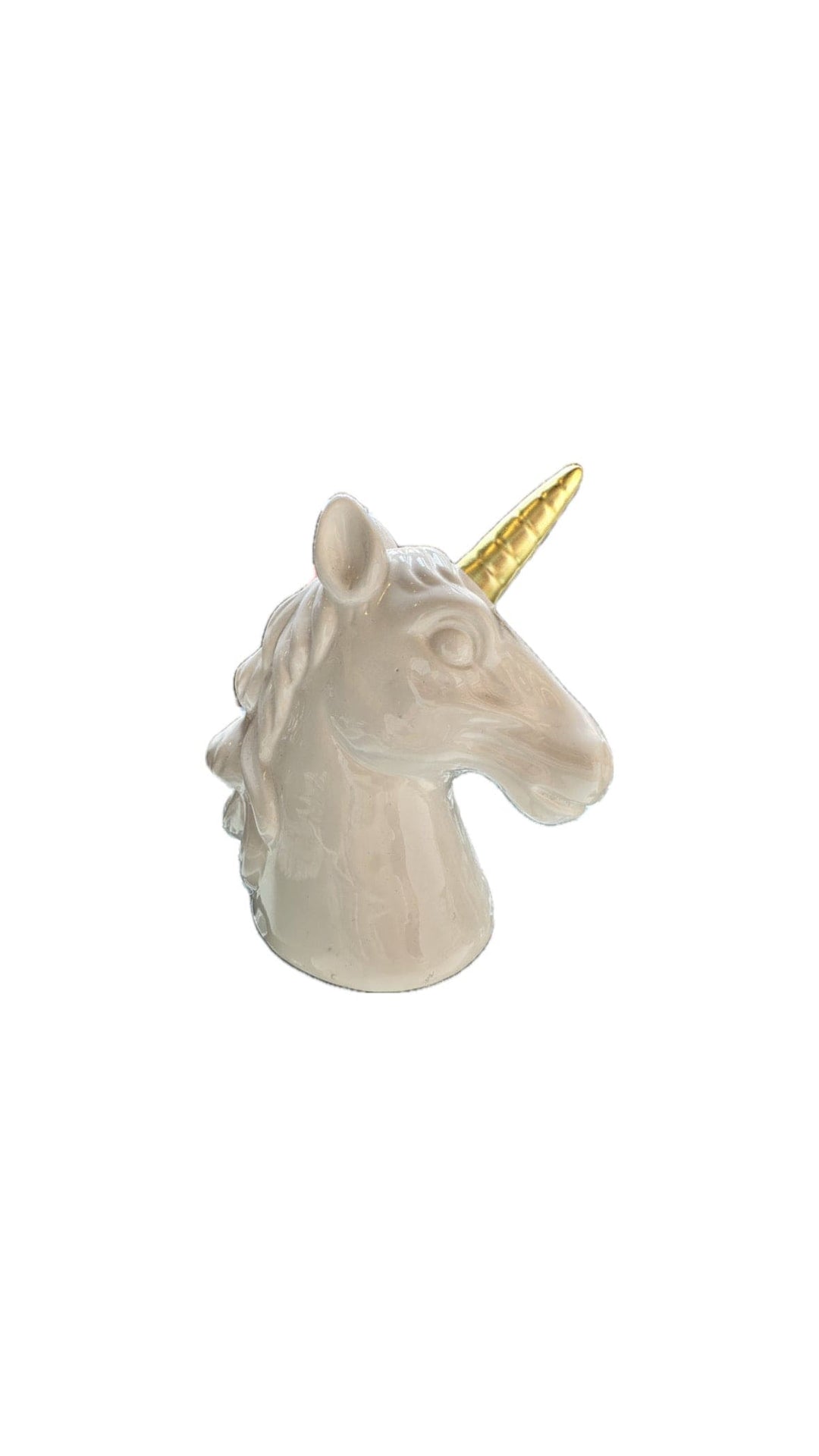 Alcancia Unicornio Blanco