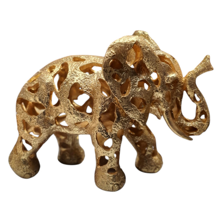 Elefante color dorado M