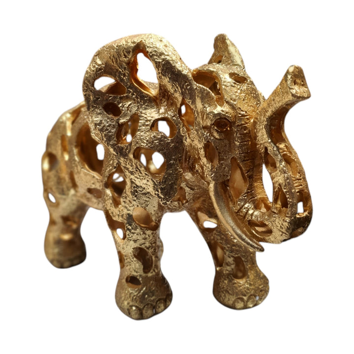 Elefante color dorado M