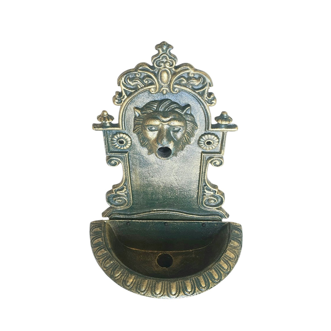 Fuente de hierro para pared Leon