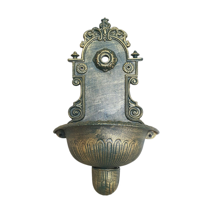 Fuente de hierro para pared