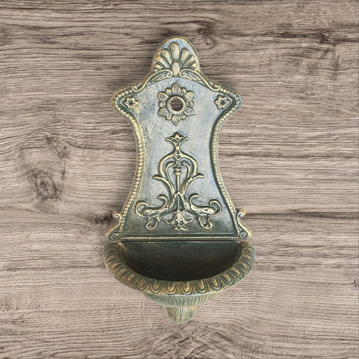 Fuente de hierro para pared diseños