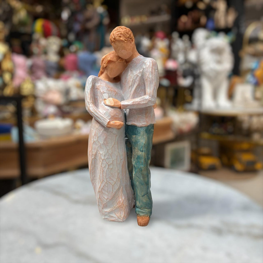 Familia madre embarazada