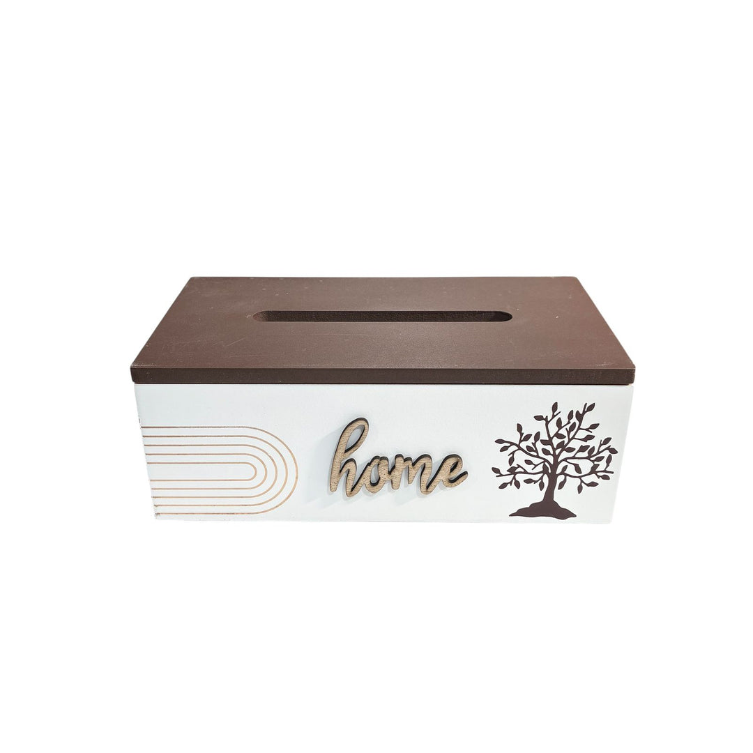 Caja para pañuelo color blanco