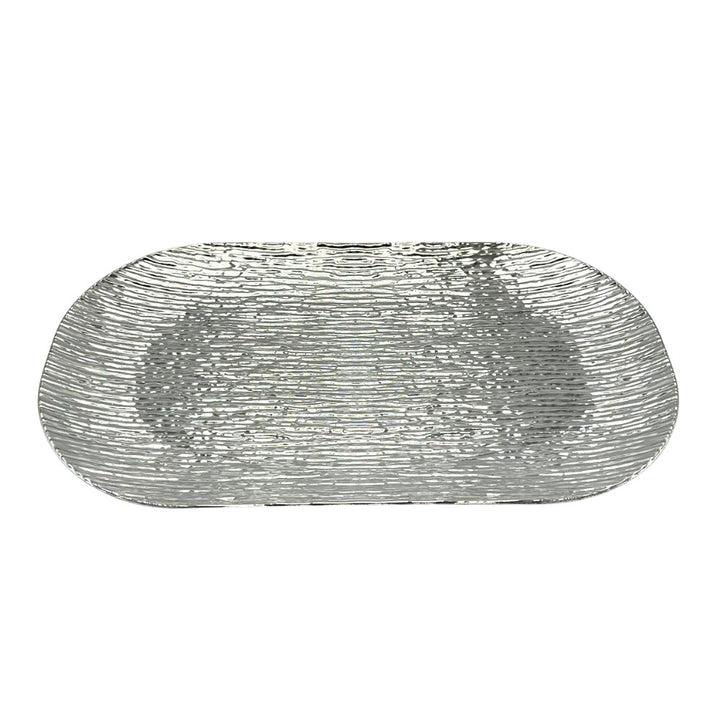 Bandeja plateada