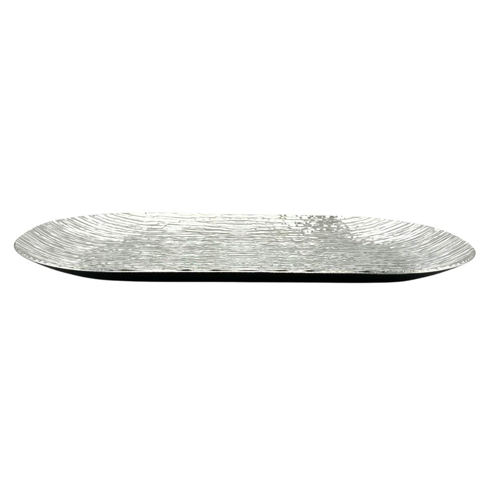 Bandeja plateada