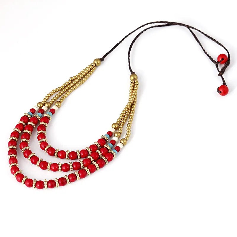 Collar Bali color coral