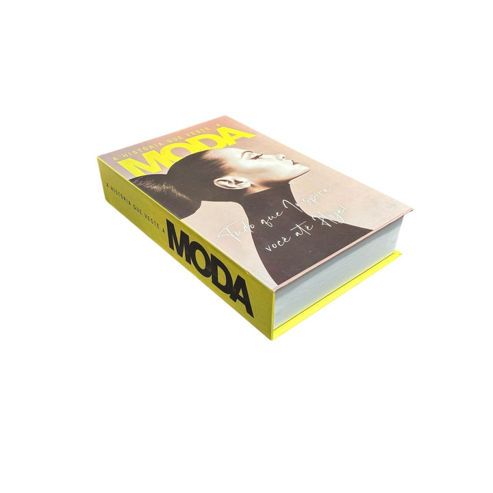 Caja libro decorativo L