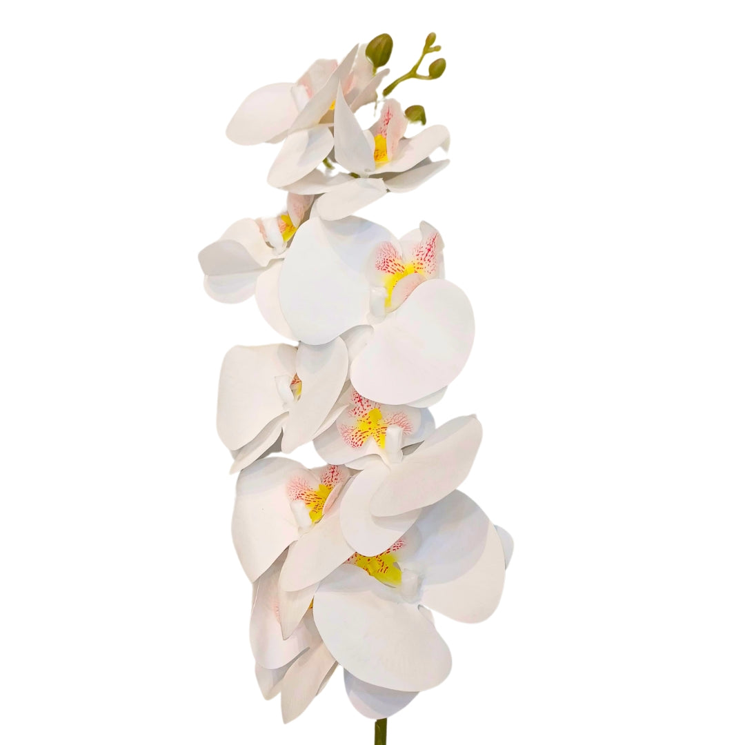 Planta arfificial Orquidea color blanco