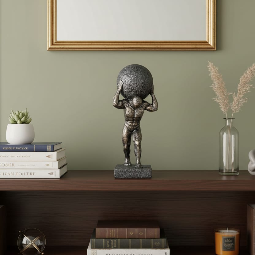 Adorno Figura Atlas CASONA DECO decoracion