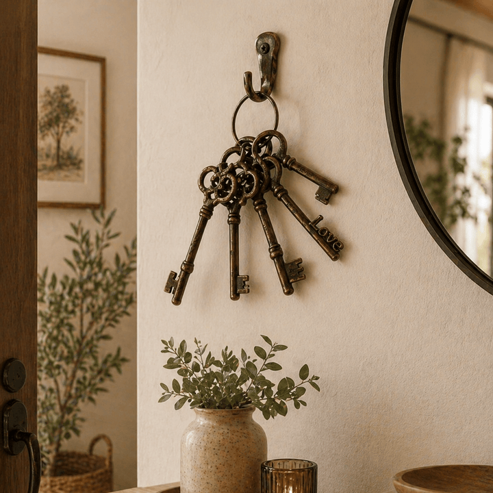 Adorno Juego de llaves de hierro CASONA DECO decoracion